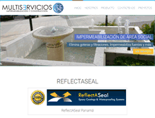 Tablet Screenshot of gfmultiservicios.com